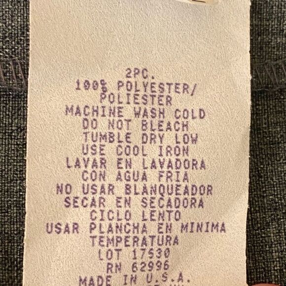 Scarlett 3 Button Gray Blazer Womens Size 11-12 Career Wear Notched Lapel - Picture 4 of 7